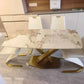 Unique Modern Dining Table Designer Nordic White Kitchen Mobile Dining Tables Salon Mesas De Jantar Living Room Sets Furniture Manwatstore
