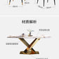 Unique Modern Dining Table Designer Nordic White Kitchen Mobile Dining Tables Salon Mesas De Jantar Living Room Sets Furniture Manwatstore