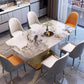 Unique Modern Dining Table Designer Nordic White Kitchen Mobile Dining Tables Salon Mesas De Jantar Living Room Sets Furniture Manwatstore