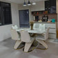 Unique Modern Dining Table Designer Nordic White Kitchen Mobile Dining Tables Salon Mesas De Jantar Living Room Sets Furniture Manwatstore