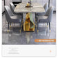 Unique Modern Dining Table Designer Nordic White Kitchen Mobile Dining Tables Salon Mesas De Jantar Living Room Sets Furniture Manwatstore
