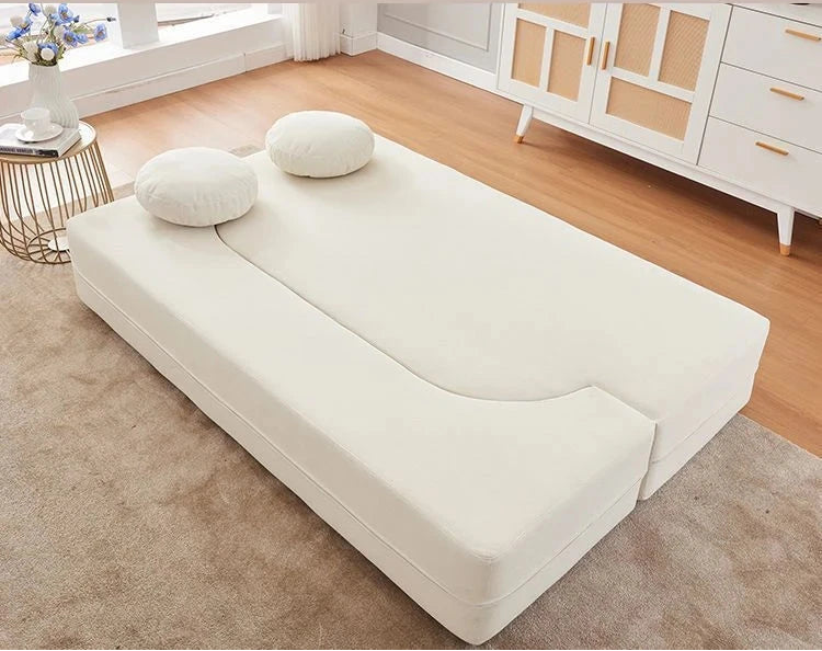 Vacuum Compressed Foldable Sofa Bed – Pure Sponge Multifunctional Modular Living Room Couch | Space-Saving Special Shaped Floor Sofa for Bedroom &amp; Lounge Manwatstore