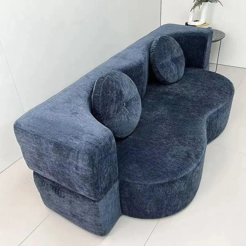 Vacuum Compressed Foldable Sofa Bed – Pure Sponge Multifunctional Modular Living Room Couch | Space-Saving Special Shaped Floor Sofa for Bedroom &amp; Lounge Manwatstore