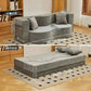 Vacuum Compressed Foldable Sofa Bed – Pure Sponge Multifunctional Modular Living Room Couch | Space-Saving Special Shaped Floor Sofa for Bedroom & Lounge Manwatstore