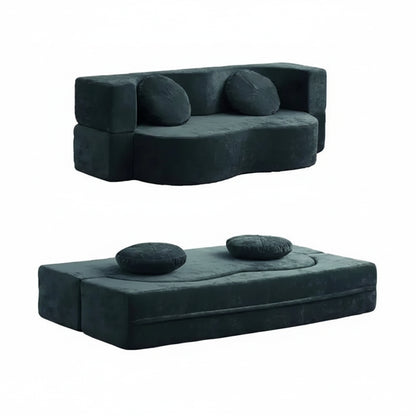 Vacuum Compressed Foldable Sofa Bed – Pure Sponge Multifunctional Modular Living Room Couch | Space-Saving Special Shaped Floor Sofa for Bedroom &amp; Lounge Manwatstore