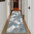 VIKAMA Vintage Wood Grain Runner Rug – Non-Slip Hallway & Kitchen Carpet Manwatstore