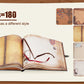 Vintage 12x12 Scrapbook Photo Album – “Our Adventure Book” with Gift Box & Accessories Manwatstore