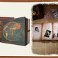 Vintage 12x12 Scrapbook Photo Album – “Our Adventure Book” with Gift Box & Accessories Manwatstore