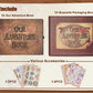 Vintage 12x12 Scrapbook Photo Album – “Our Adventure Book” with Gift Box & Accessories Manwatstore