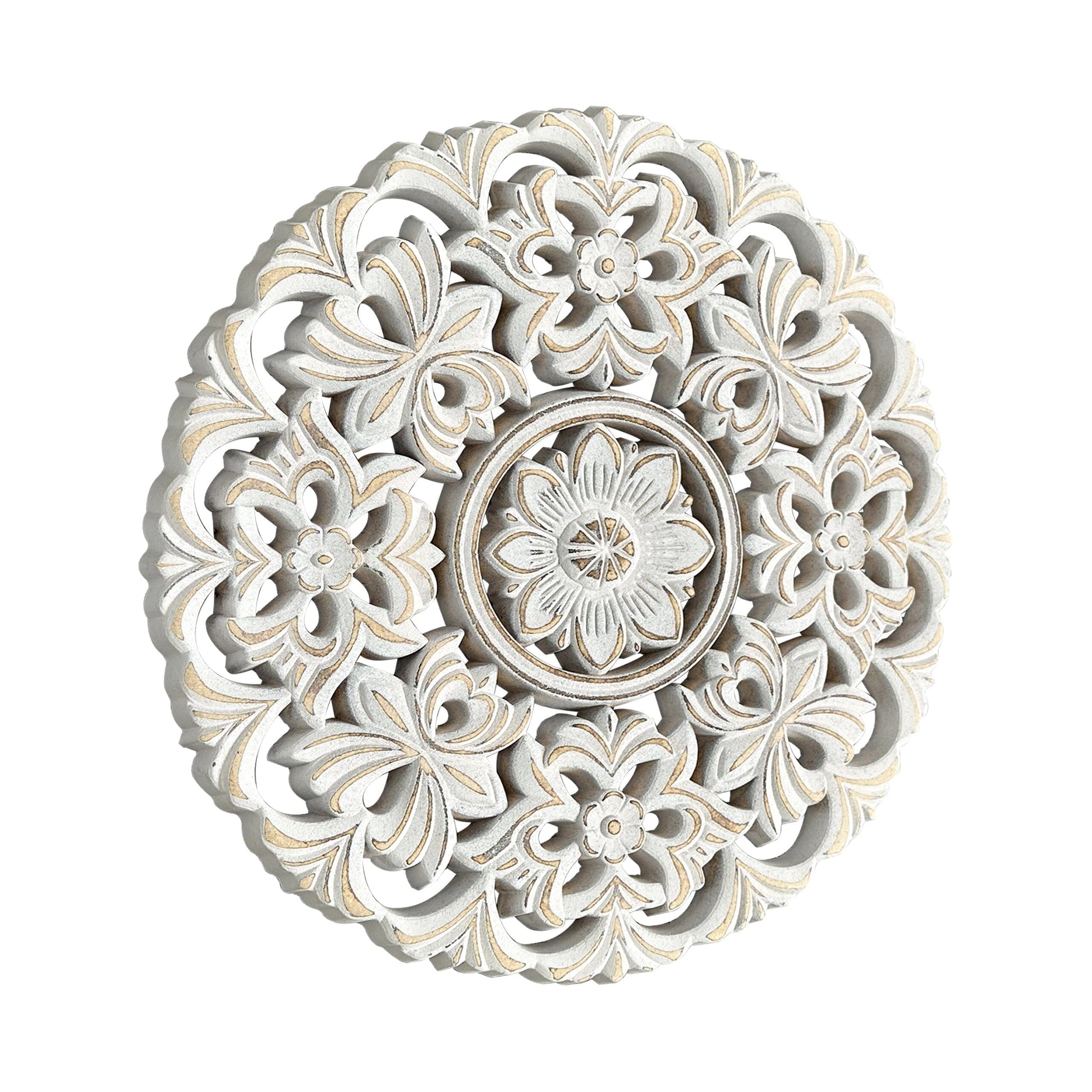 [Wall Shelf With Hooks] 1pc Rustic Whitewashed Wood Floating Wall Shelves Organizer With Hooks Whitewashed Wood Entryway Storage Shelf With 5 Metal Key Hooks For Bedroom Decorative Jewelry Organizer, Wall Decor Manwatstore