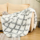Warm Fluffy Shaggy Throw Blanket Bedspread Faux Fur Sofa Nap Blanket Bed Cover 0 Manwatstore