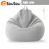 Water-Drop Bean Bag Chair - Soft Cotton Linen Manwatstore