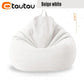 Water-Drop Bean Bag Chair - Soft Cotton Linen Manwatstore