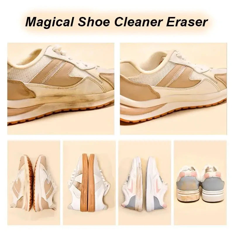 Waterless Shoe Cleaning Eraser – Sneaker Cleaner Brush for White Shoes, Soles &amp; Leather Manwatstore