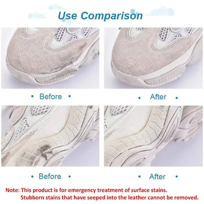 Waterless Shoe Cleaning Eraser – Sneaker Cleaner Brush for White Shoes, Soles &amp; Leather Manwatstore