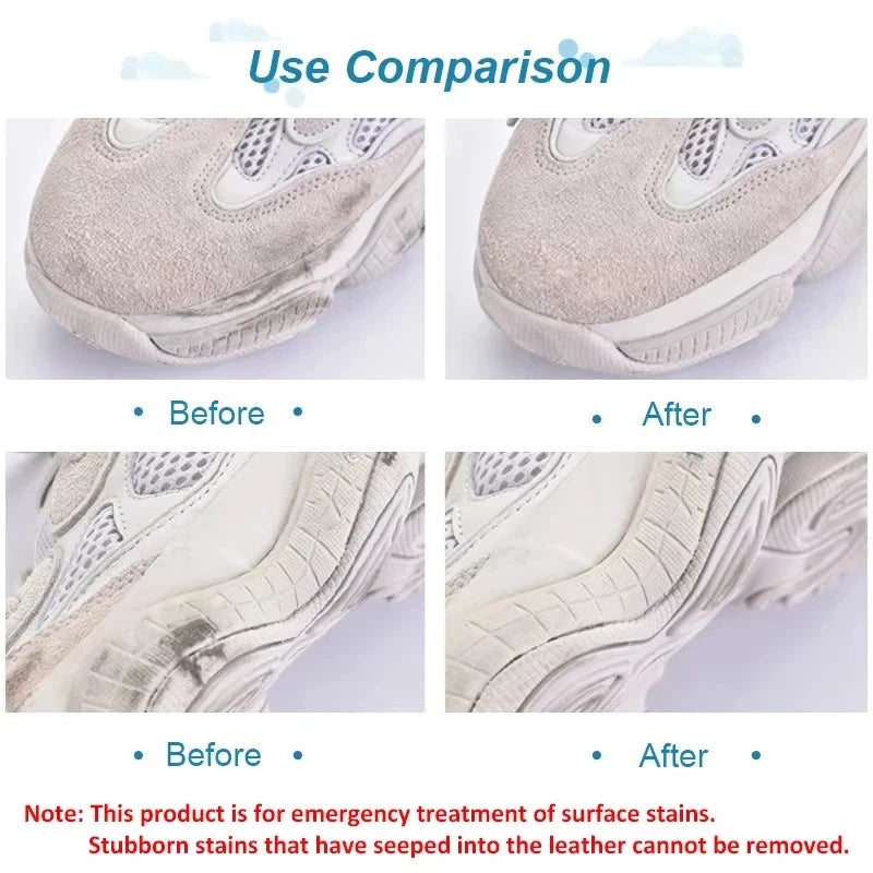 Waterless Shoe Cleaning Eraser – Sneaker Cleaner Brush for White Shoes, Soles &amp; Leather Manwatstore
