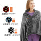 Winter Flannel Heated Blanket Cold Protection Body Warmer Usb Heated Warm Shawl Electric Heated Plush Blanket 0 Manwatstore