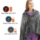 Winter Flannel Heated Blanket Cold Protection Body Warmer Usb Heated Warm Shawl Electric Heated Plush Blanket 0 Manwatstore
