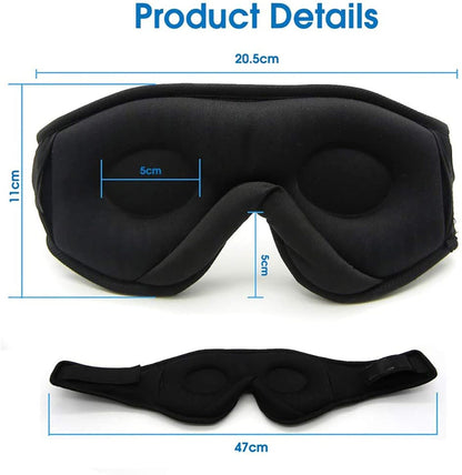 Wireless Call Stereo Music Blackout Sleep Eye Mask 0 Manwatstore