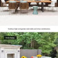 Wood Waterproof Garden Furniture Sets Rattan Cushions Moving Italian Garden Furniture Set Patio Adult Muebles Terraza Decoration Manwatstore