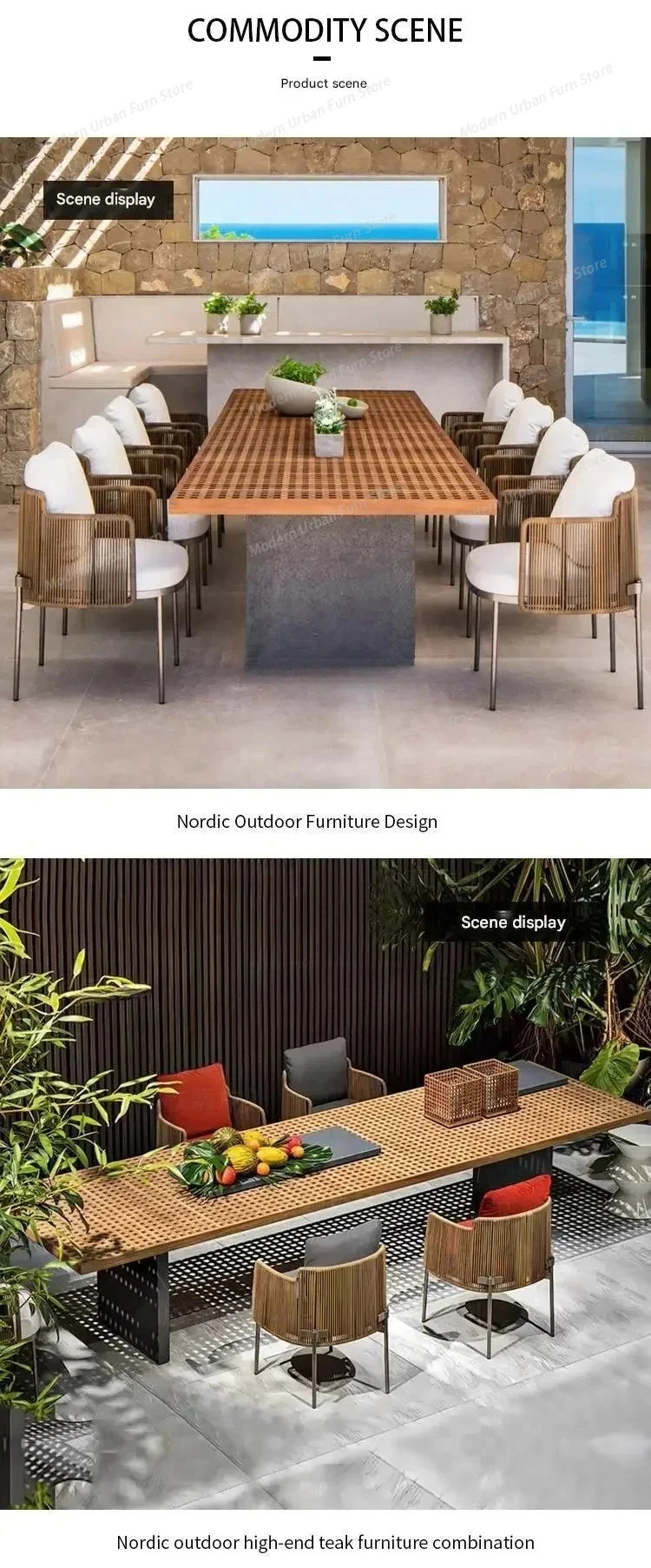 Wood Waterproof Garden Furniture Sets Rattan Cushions Moving Italian Garden Furniture Set Patio Adult Muebles Terraza Decoration Manwatstore