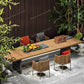 Wood Waterproof Garden Furniture Sets Rattan Cushions Moving Italian Garden Furniture Set Patio Adult Muebles Terraza Decoration Manwatstore