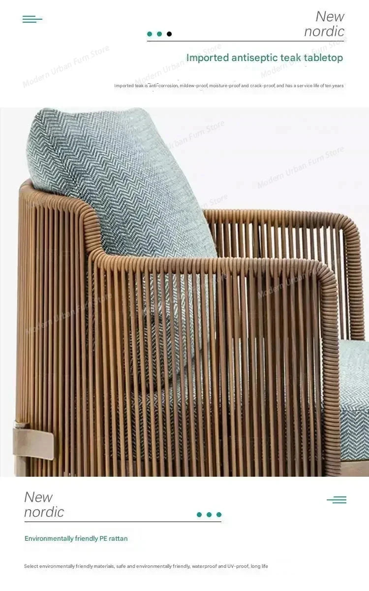 Wood Waterproof Garden Furniture Sets Rattan Cushions Moving Italian Garden Furniture Set Patio Adult Muebles Terraza Decoration Manwatstore