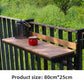 Wooden Outdoor Tables Garden Portable Folding Side Table Simple Modern Removable Study Desk Balcony Outdoor Dining Table Manwatstore