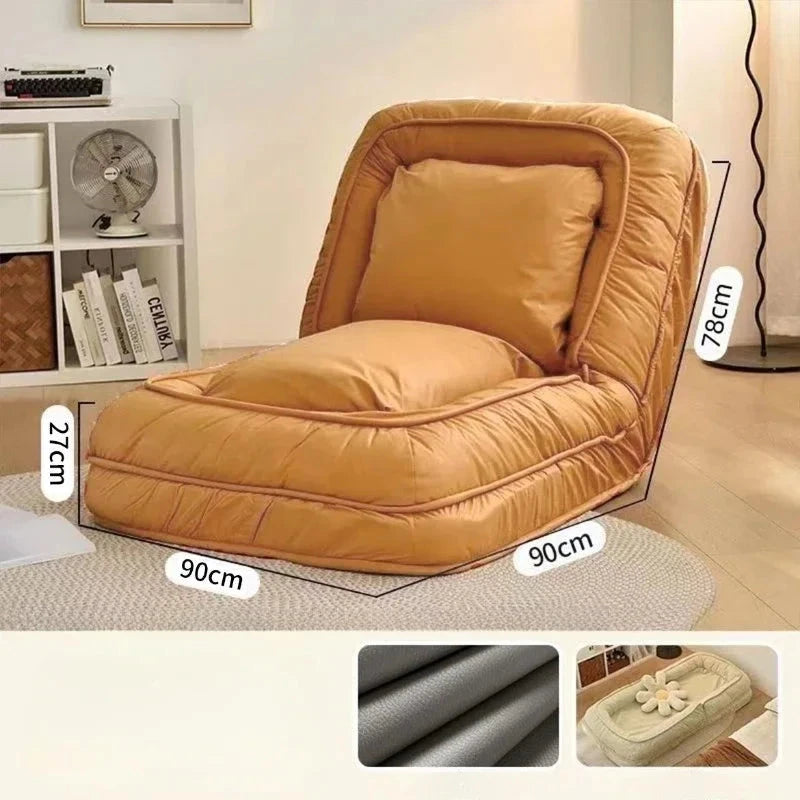 ZenLounge Giant Bean Bag Sofa Bed – Adjustable Floor Lounger Manwatstore