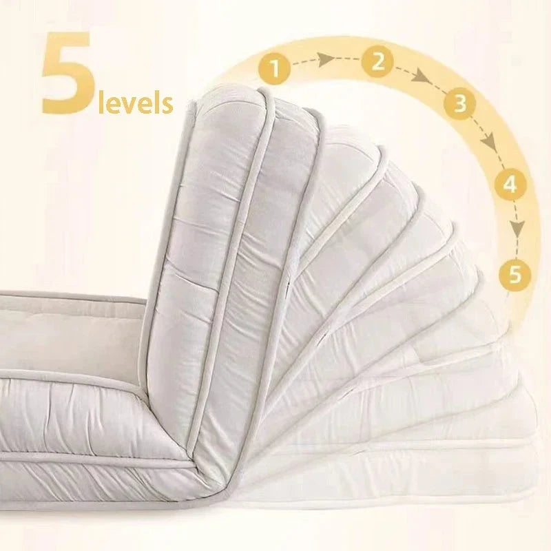 ZenLounge Giant Bean Bag Sofa Bed – Adjustable Floor Lounger Manwatstore