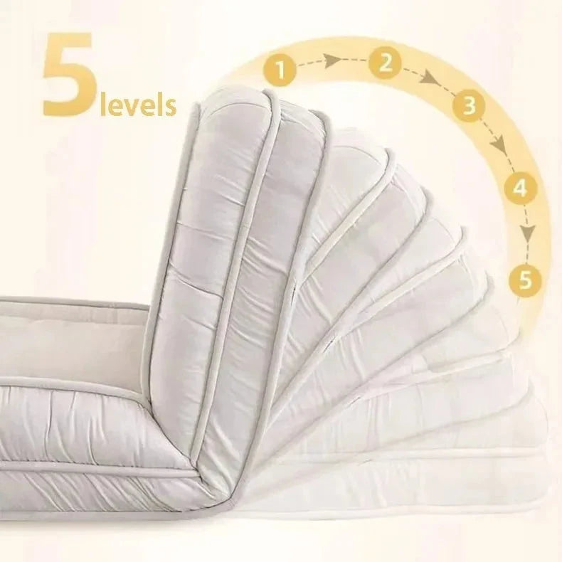 ZenLounge Giant Bean Bag Sofa Bed – Adjustable Floor Lounger Manwatstore