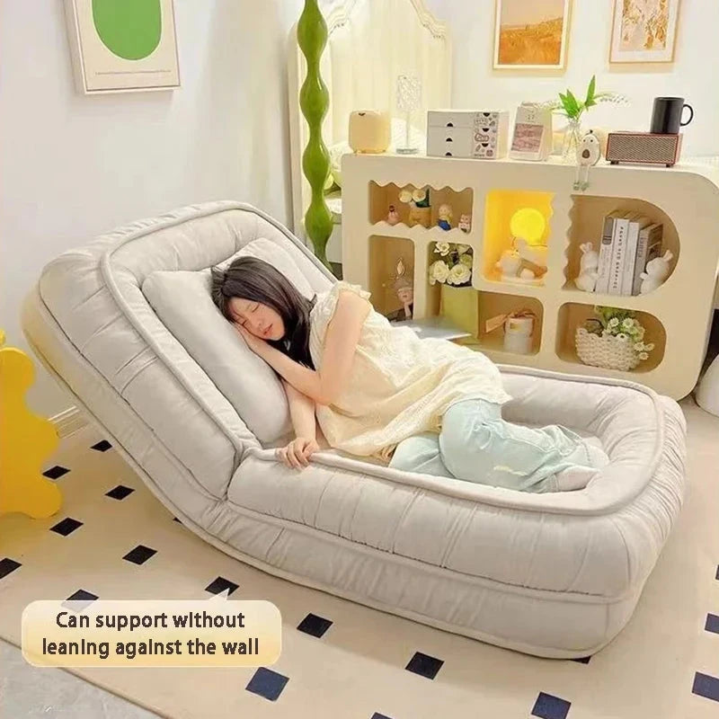 ZenLounge Giant Bean Bag Sofa Bed – Adjustable Floor Lounger Manwatstore