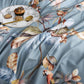 5/7Pcs Luxury Egyptian Cotton Bedding Set | Queen King Size Bright Manwatstore