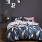 5/7Pcs Luxury Egyptian Cotton Bedding Set | Queen King Size Bright Manwatstore