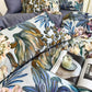 5/7Pcs Luxury Egyptian Cotton Bedding Set | Queen King Size Bright Manwatstore