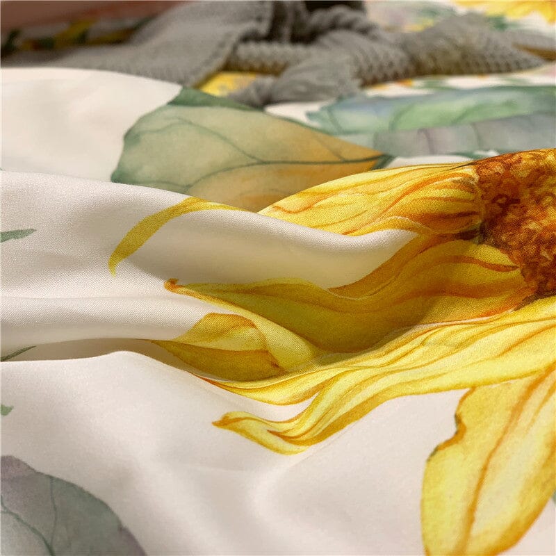 5/7Pcs Luxury Egyptian Cotton Bedding Set | Queen King Size Bright Manwatstore