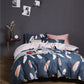 5/7Pcs Luxury Egyptian Cotton Bedding Set | Queen King Size Bright Manwatstore