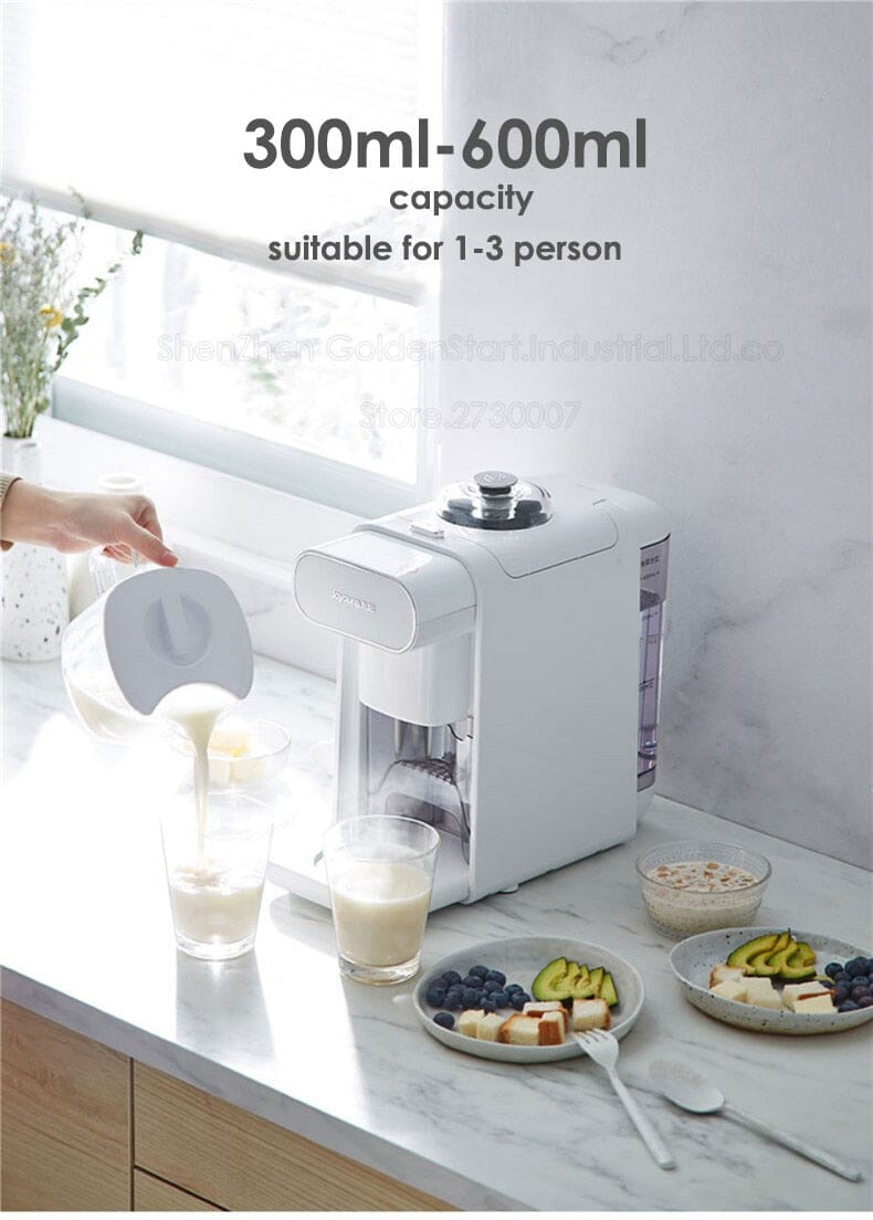 600ml Automatic Multifunction Food Mixer For 1-3 Person Manwatstore