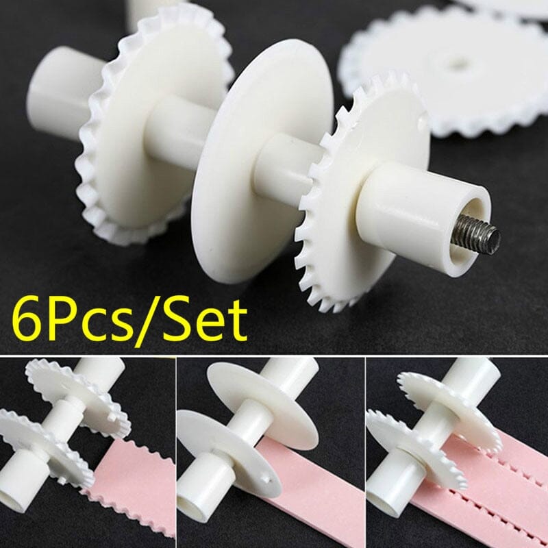 6Pcs Dough Mold Embosser Manwatstore