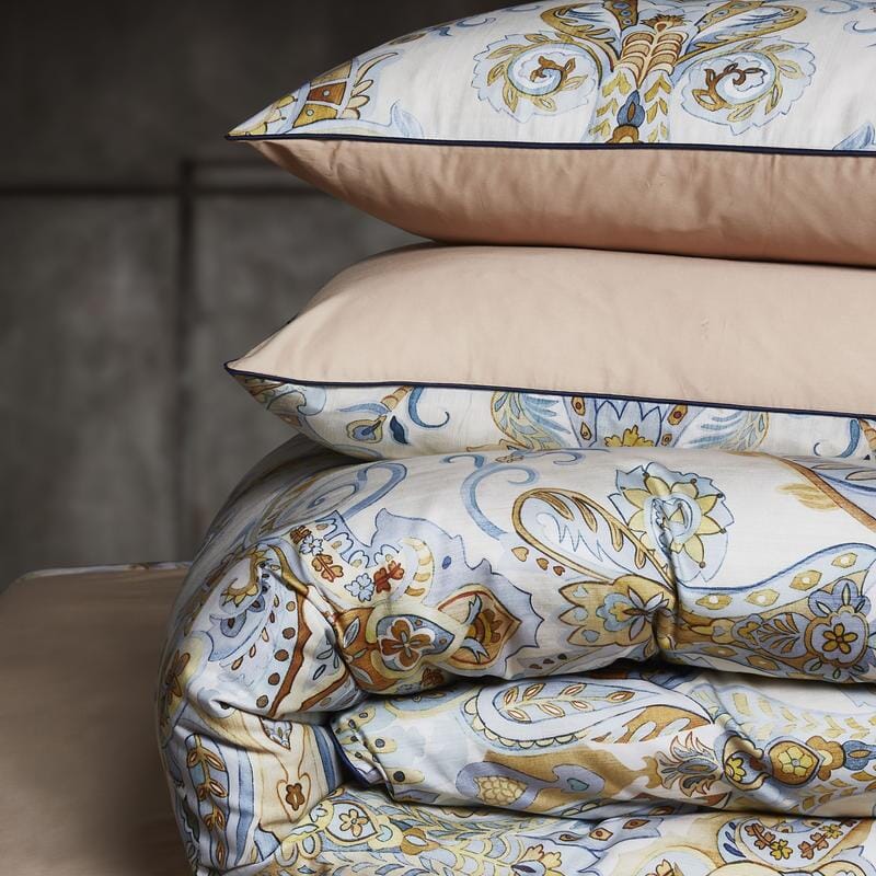 6Pcs Luxury Egyptian Cotton Bedding Set | Queen King Size Bright Manwatstore