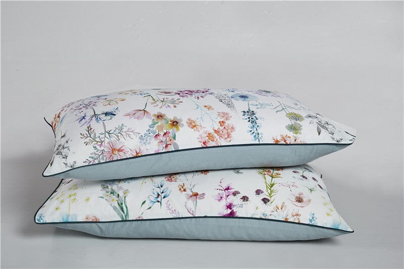 6Pcs Luxury Egyptian Cotton Bedding Set | Queen King Size Bright Manwatstore