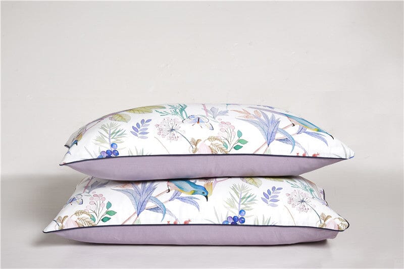 6Pcs Luxury Egyptian Cotton Bedding Set | Queen King Size Bright Manwatstore