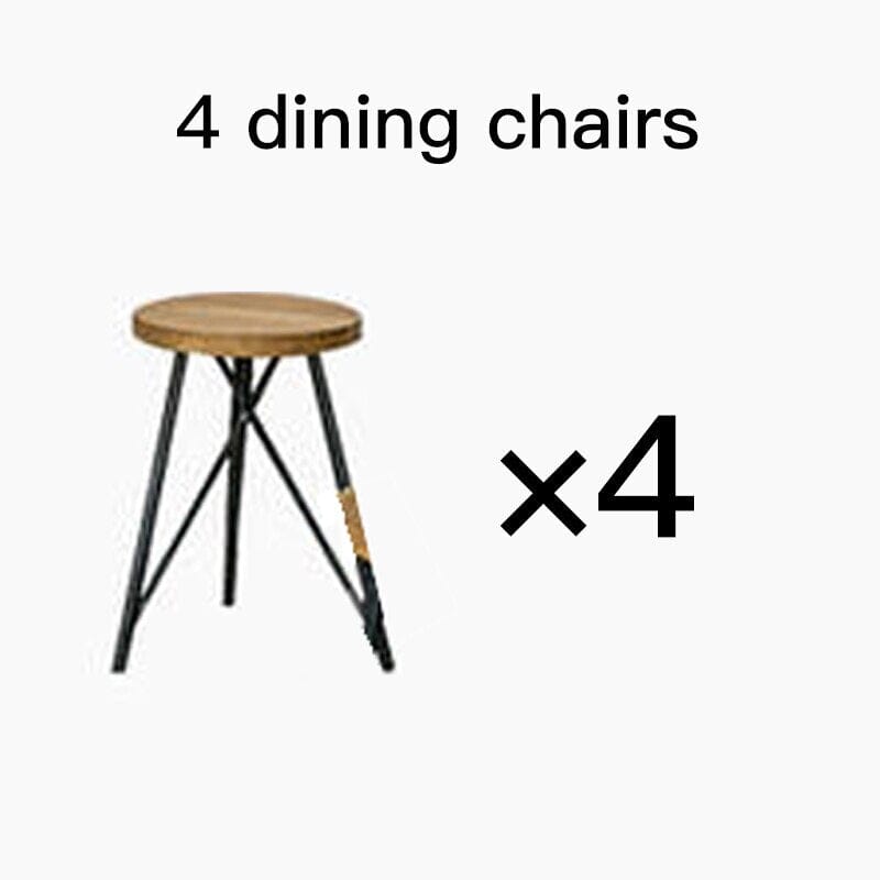 American Solid Wood Table Long Table Industrial Style Large Conference Table Boss Desk Modern Minimalist Dining Table Manwatstore
