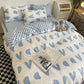Boho Bedding Set For Double Bed With Cover Pillowcase Bedsheet and Duvet cover set Manwatstore