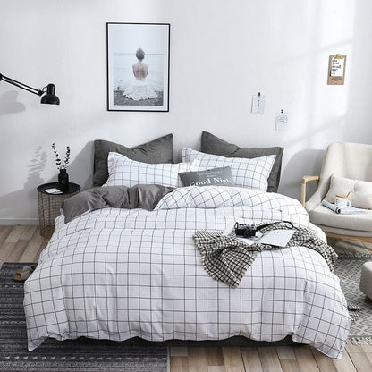Boho Bedding Set For Double Bed With Cover Pillowcase Bedsheet and Duvet cover set Manwatstore