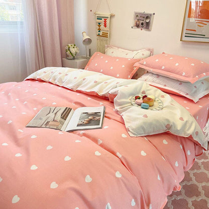 Boho Bedding Set For Double Bed With Cover Pillowcase Bedsheet and Duvet cover set Manwatstore