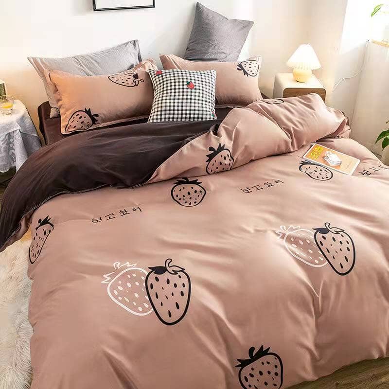 Boho Bedding Set For Double Bed With Cover Pillowcase Bedsheet and Duvet cover set Manwatstore