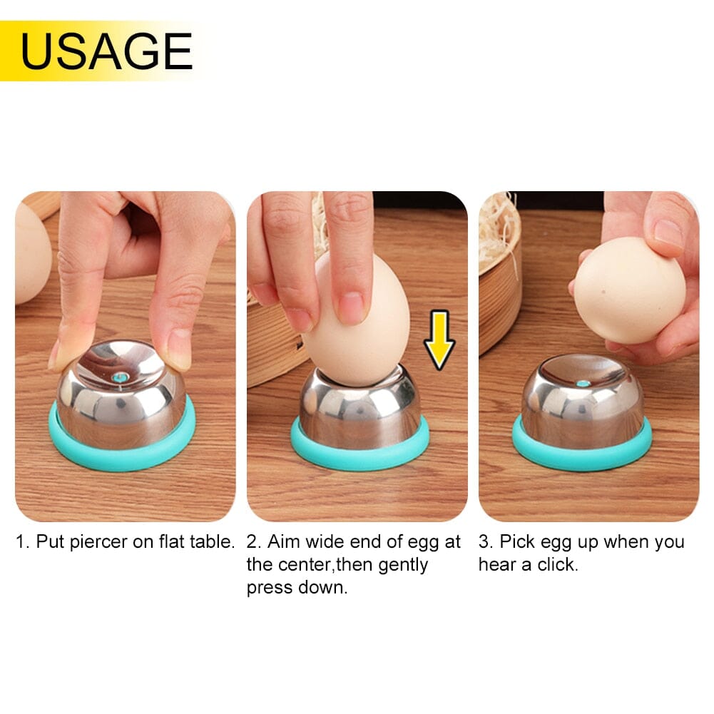 Boiled Egg Piercer Stainless Steel Manwatstore