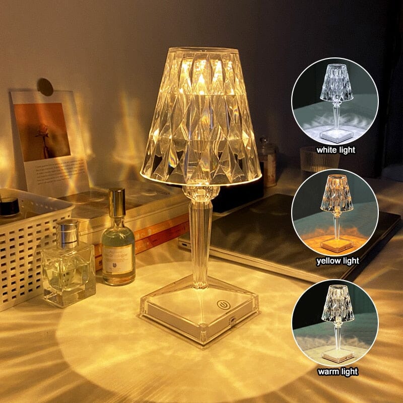 Diamond Table Lamp Manwatstore