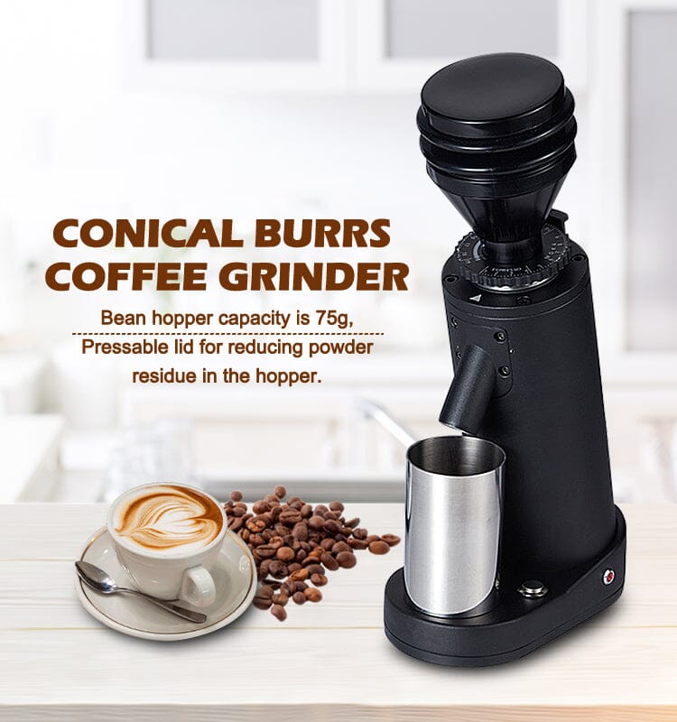 Electric Coffee Grinder 40MM Titanium Burr Manwatstore